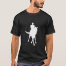 Buscar silueta del caballo camisetas Para él