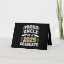 Buscar tío orgulloso tarjetas Graduado