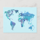 Buscar mapa del mundo postales Geografía