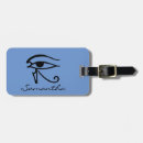 Buscar egipcio etiquetas para maletas Ojo