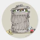 Buscar cubo de basura pegatinas Sesame street