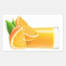 Buscar zumo de fruta pegatinas Naranja