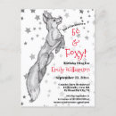 Buscar foxy invitaciones Zorro
