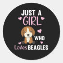 Buscar perrito del beagle pegatinas Aguijón