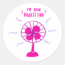 Buscar fan pegatinas Divertido