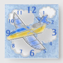 Buscar aviones relojes de pared Para niños