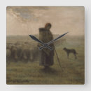 Buscar ovejas relojes de pared Campo