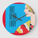 Buscar art deco relojes de pared Femenino