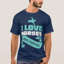 Buscar tres caballos camisetas Amar