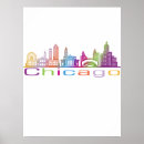 Buscar mapa de chicago posters Rascacielos