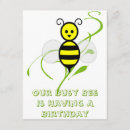 Buscar insecto 11x14 invitaciones Abeja
