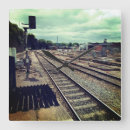 Buscar pista del tren relojes de pared Pistas