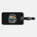 Buscar siesta etiquetas para maletas Durmiendo