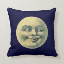 Buscar cara de luna cojines Hombre en la luna