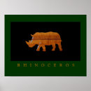 Buscar del rinoceronte arte África