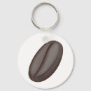 Buscar grano de café llaveros Frijol