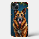 Buscar perro pastor alemán iphone fundas Navidades