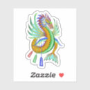 Buscar dragón verde pegatinas Fantasía