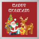 Buscar ren posters Santa claus