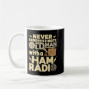 Buscar ham radio tazas Divertido