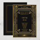 Buscar great gatsby invitaciones Oro