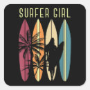 Buscar surfboard pegatinas Chica