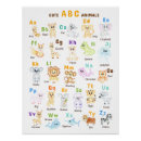 Buscar animales del alfabeto posters Abc