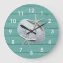 Buscar estrellas mar de relojes de pared Dólar de arena