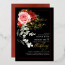 Buscar rojas negras del boda invitaciones Parejas