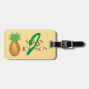 Buscar fruta etiquetas para maletas Monograma