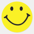 Buscar cara sonriente amarilla pegatinas General y unisex