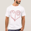 Buscar símbolo del amor camisetas Para ella