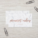 Buscar maquillaje permanente tarjetas de visita Moderno