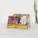 Buscar lavandería tarjetas Acuarela