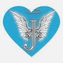 Buscar corazón con alas pegatinas Ángel