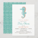 Buscar seahorse invitaciones Verde