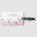 Buscar flores bonitas etiquetas para maletas Para ella