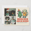 Buscar cerveza divertida tarjetas Navidades