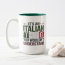 Buscar bandera italiana tazas Raíces italianas