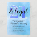 Buscar 21 años de edad veintiún invitaciones Moderno