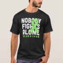 Buscar cáncer del linfoma camisetas Apoyo contra el cáncer