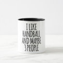 Buscar balonmano tazas Divertido