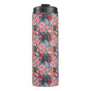 Buscar flores rojas tazas Vintage