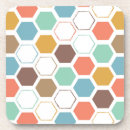 Buscar hexagonal posavasos Retro