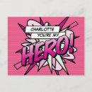 Buscar héroe cómico postales Para ella