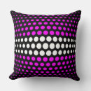 Buscar fucsia y blanco cojines Elegante