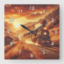 Buscar locomotoras vapor de relojes de pared Tren