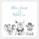 Buscar safari pegatinas Primer cumpleaños