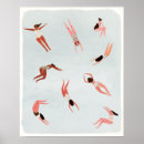 Buscar natación posters Mujer