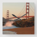 Buscar puente golden gate relojes de pared Paisaje